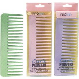 מסרק רחב לפתיחת תלתלים