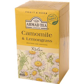 חליטת תה קמומיל ולואיזה