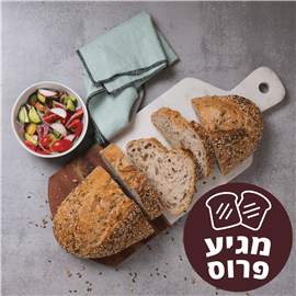 לחם מחמצת דגנים פרוס