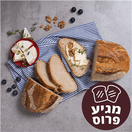 לחם מחמצת צרפתי פרוס