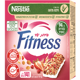 פיטנס חטיף דגנים פ.יער