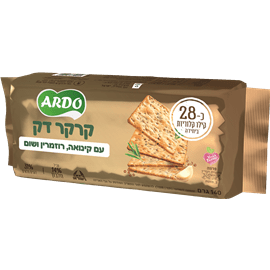 קרקר דק רוזמרין