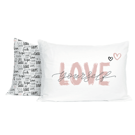 סט 2 ציפיות 100% כותנה