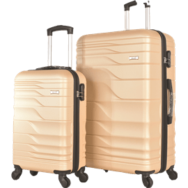 סט מזוודות קשיח קאמל