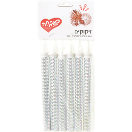 זיקוקים 15 ס"מ כסוף