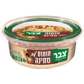 חומוס עם טחינה צבר
