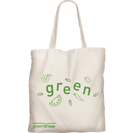 Хлопчатобумажная тканевая сумка GREEN