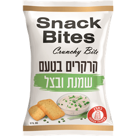 קרקר שמנת בצל
