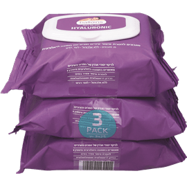 בלונס Wet Wipes להסרת איפור with ח. האלרונית