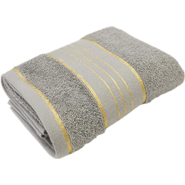 מגבת פנים טופז אפור