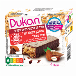 חטיף שקדים ושוקולד