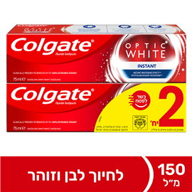 קולגייט אופטיק וויט כשלפ