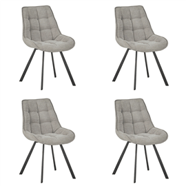 TAHOMA סט 4 כסאות אוכל