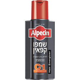אלפסין שמפו קפאין C1