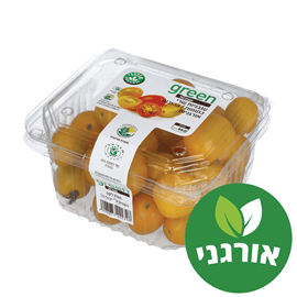 עגבנ.שרי כתום/צהוב אורגנ