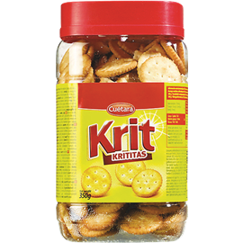 מיני קרקרים עגולים