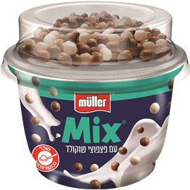 יוגורט מולר מיקס פצפוצים