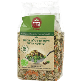 מיקס אורז אפונה ועדשים