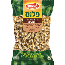 פסטה מסולסלת פלוס סיבים