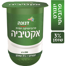 אקטיביה 3% שומן