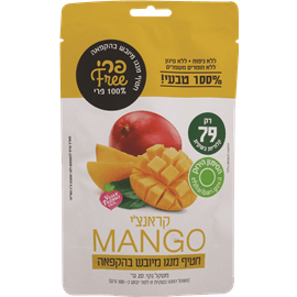 חטיף מנגו מיובש בהקפאה