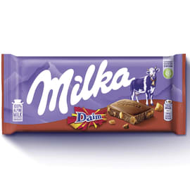 شوكولاتة ديمز 100 غرام ميلكا