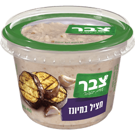 חציל במיונז מרובע צבר