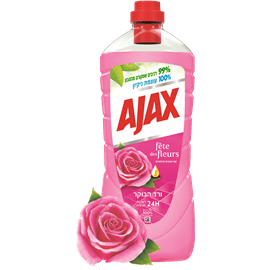 אג'קס חגיגת פרחים ורוד