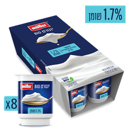 יוגורט מולר נטורל 1.7%