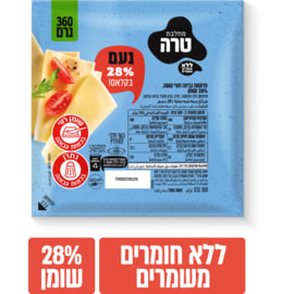 נעם גבינה צהובה פרוס