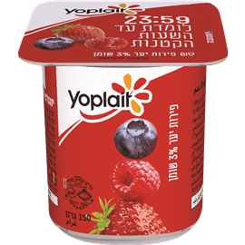 יופלה פירות יער בשמנת 3%