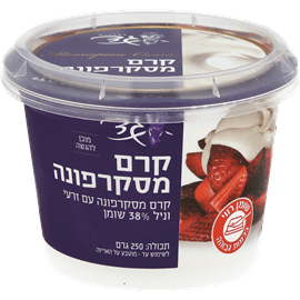 קרם מסקרפונה 38%