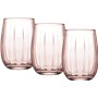 סט 3 כוסות שתייה PINK