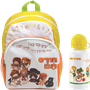 תיק גן מהספרים+בקבוק