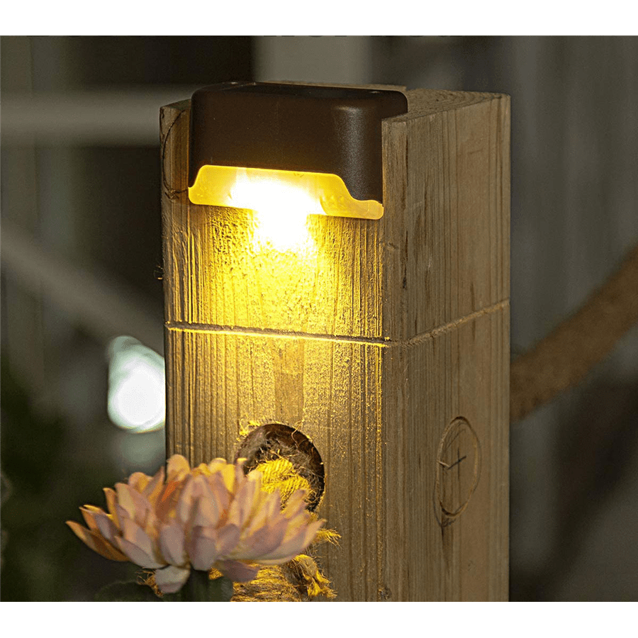 תאורת מדרגות גינה