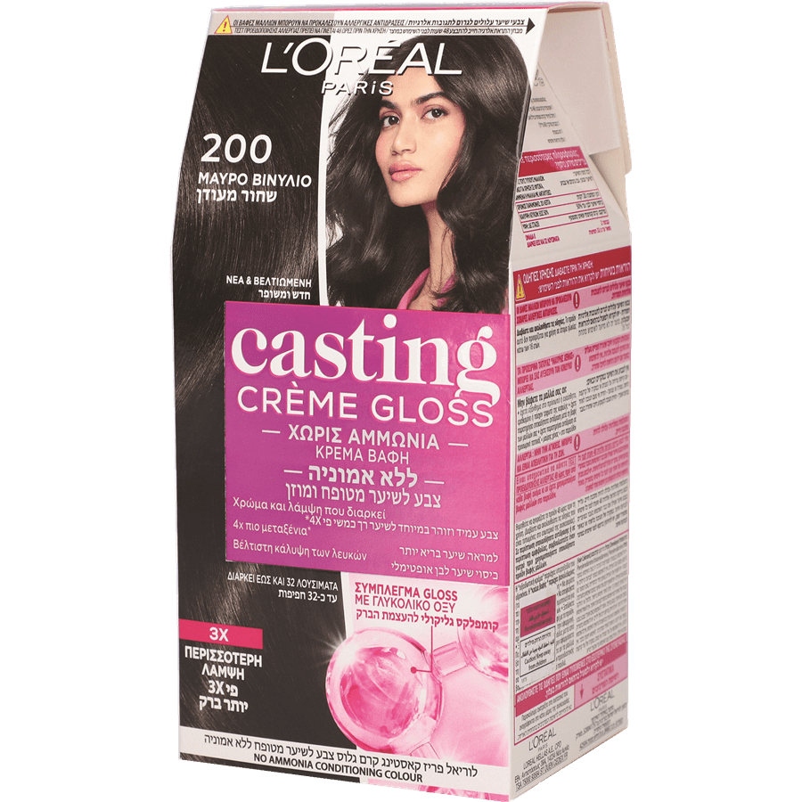 קסטינג קרם גלוס מס'200