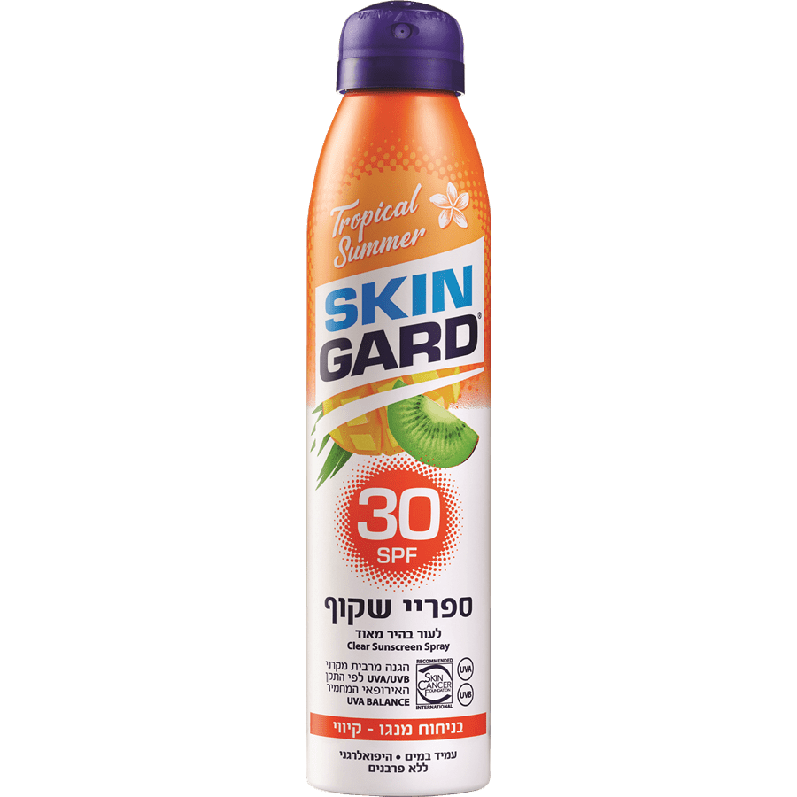 ספריי שקוף 30 SPFקווי