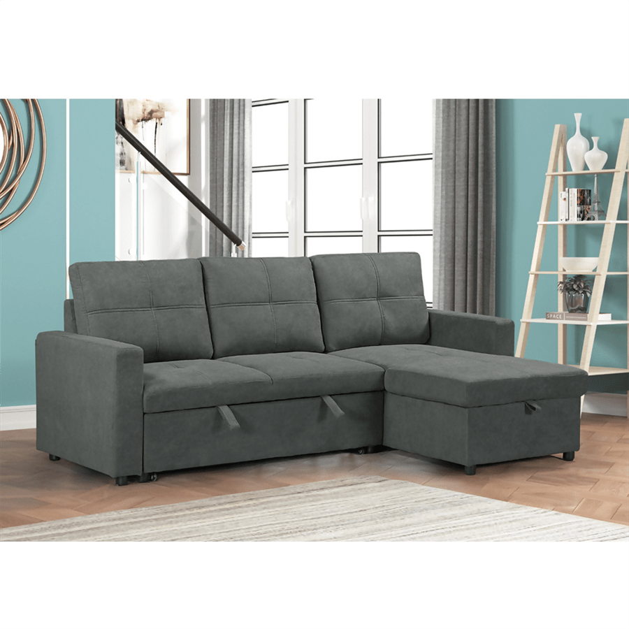 מערכת ישיבה פינתית נפתחת