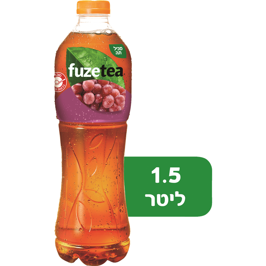 פיוז טי ענבים 1.5 פ