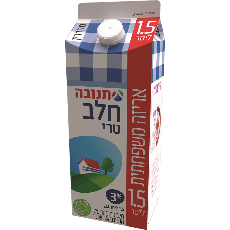 תנובה חלב 3% 1.5ל