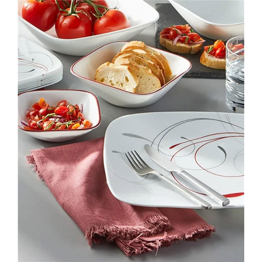 סט צלחות Splendor Square