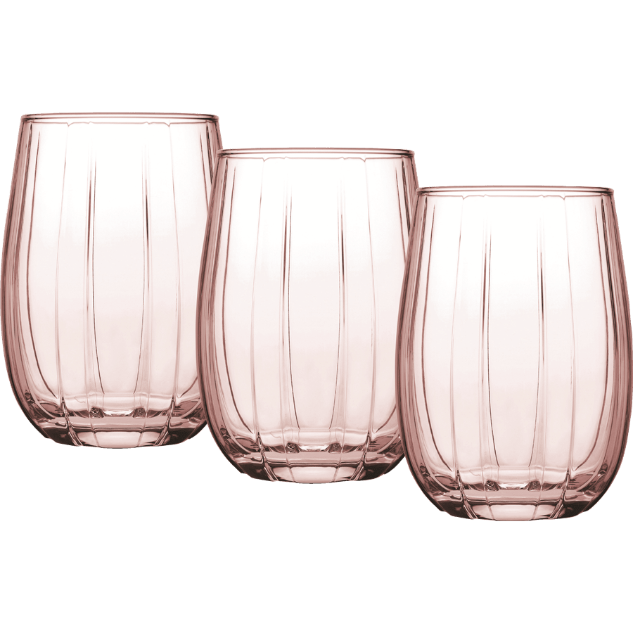 סט 3 כוסות שתייה PINK