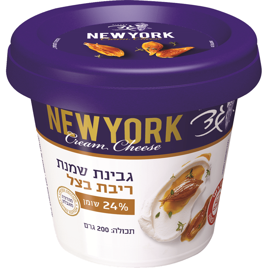 גבינת שמנת ריבת בצל 24%