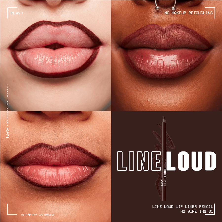 עפרון תוחם שפתיים LINE LOUD  גוון 35 NO