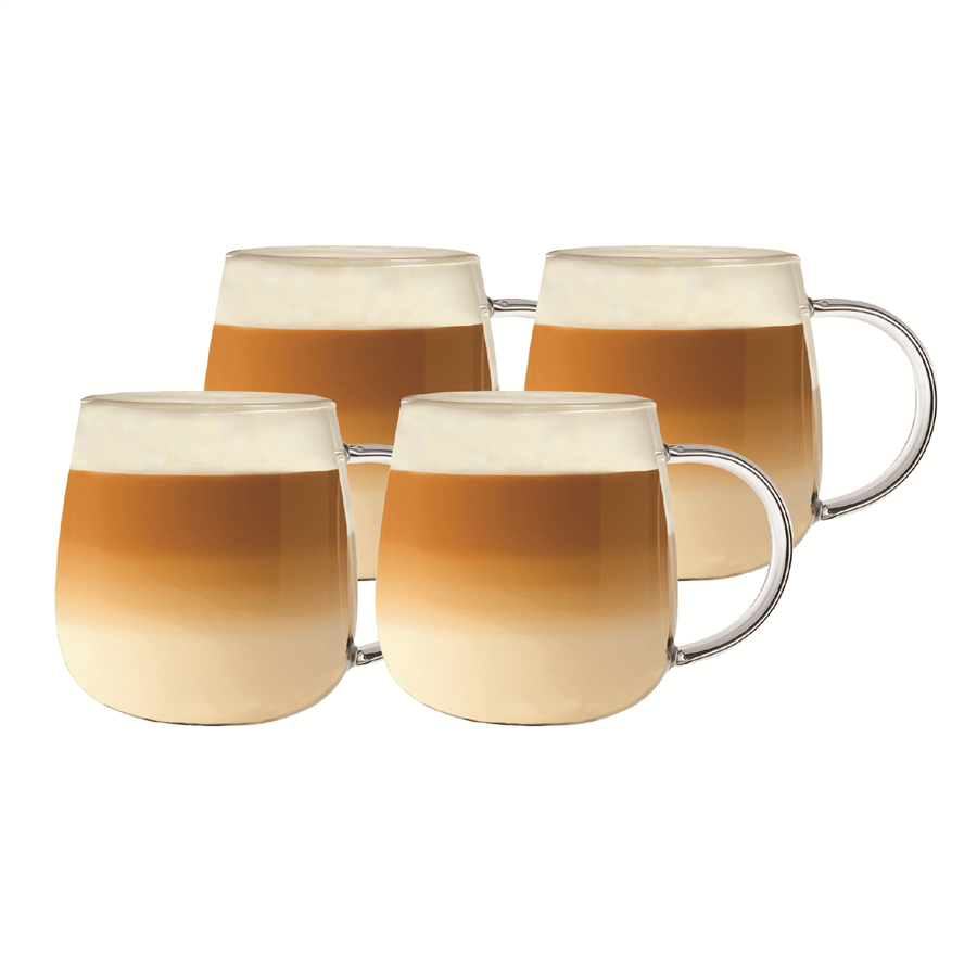 סט 4 כוסות זכוכיכית דקה