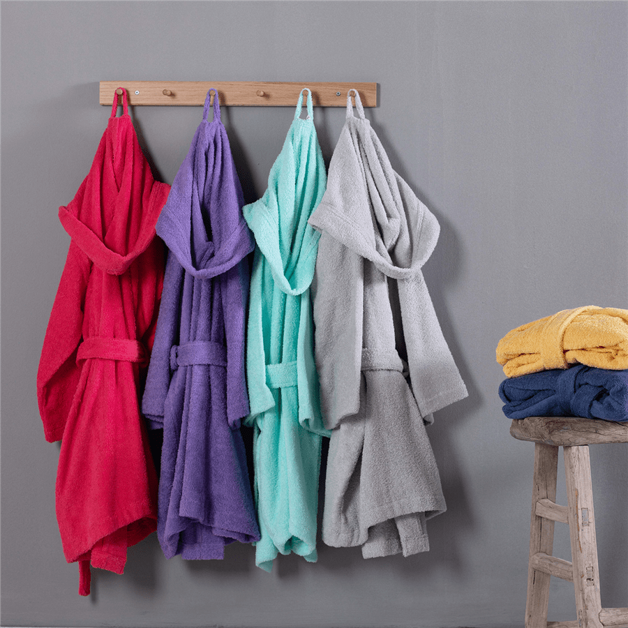 חלוק רחצה ילדים 4-6 ורוד