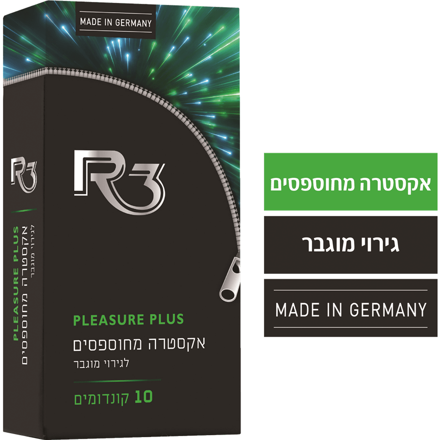 קונדומים פלז'ר פלוס