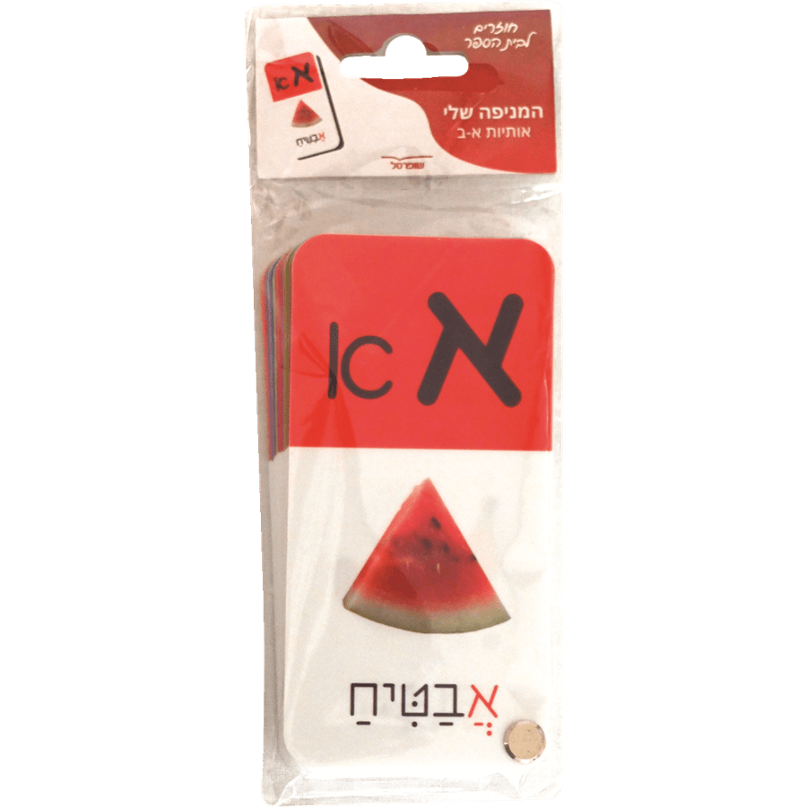 מניפת אותיות עברית