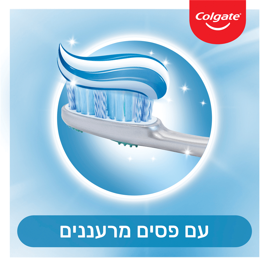 משחת קולגייט ג'ל פסים