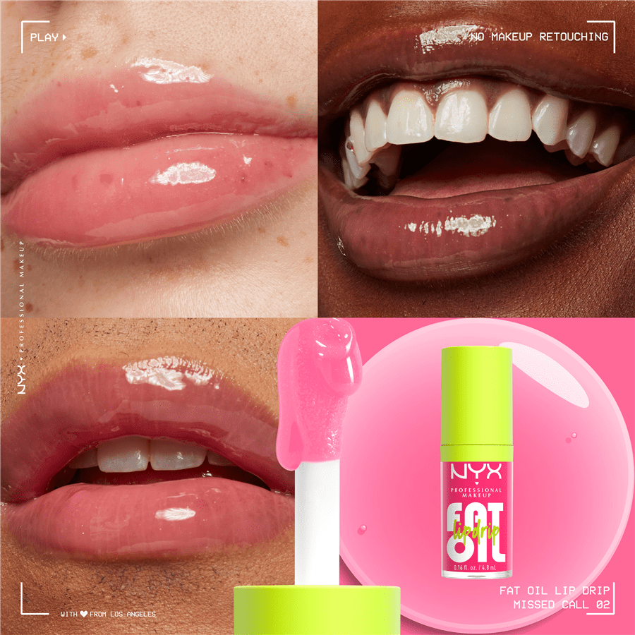 שמן שפתיים FAT OIL LIP DRIP גוון 02 MISS